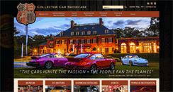 Desktop Screenshot of collectorcarshowcase.com